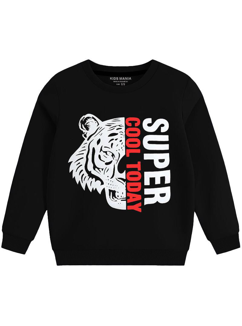 Soft fleece sweatshirts for boys 