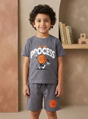 Boys Basketball Hustle Short Set