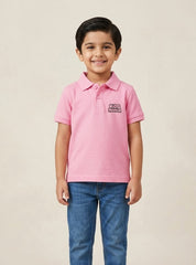 Kidsmania Signature Pink Polo Tee