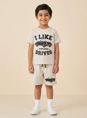 Boys Topless Drives Car Co Ord Set