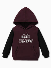 Affordable Full Fleece Boys Hoodie – “Dad’s Love” Winter Wear