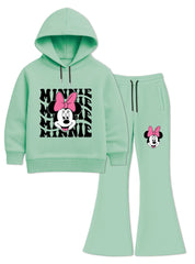 Girls Winter Hoodie Set Minty Minnie