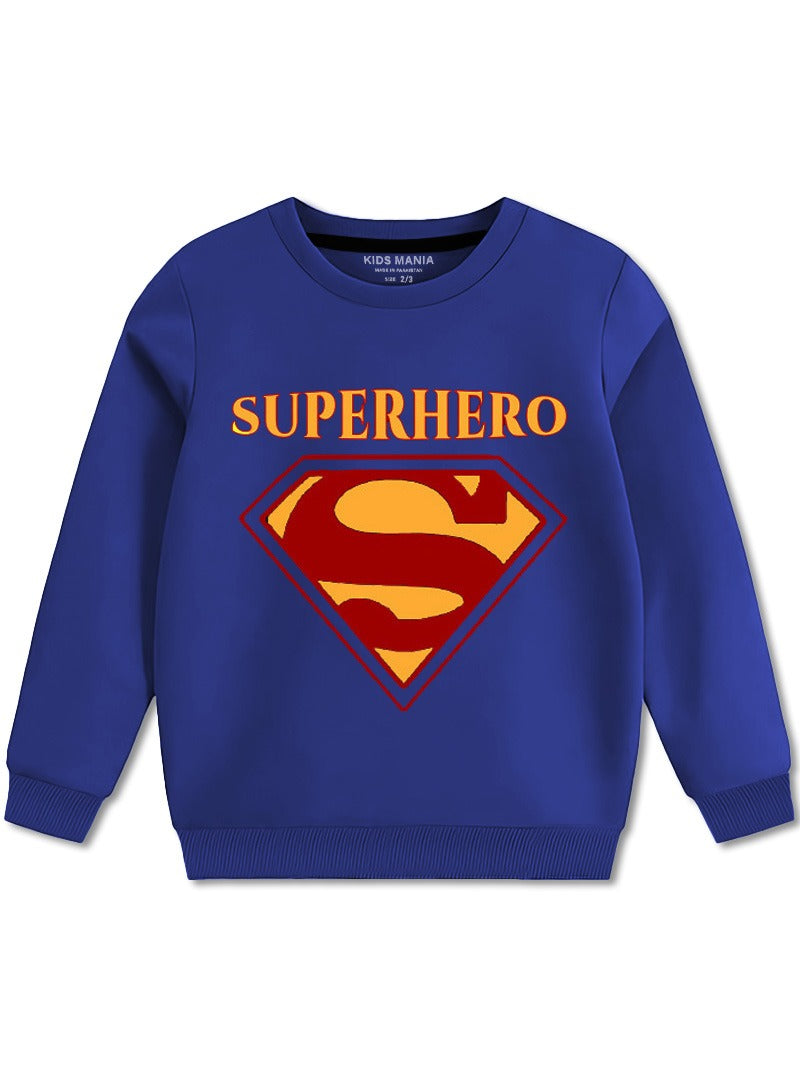 Superhero Style Kids Sweatshirt