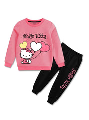 Hello Kitty Heart Balloons Girls Winter Tracksuit
