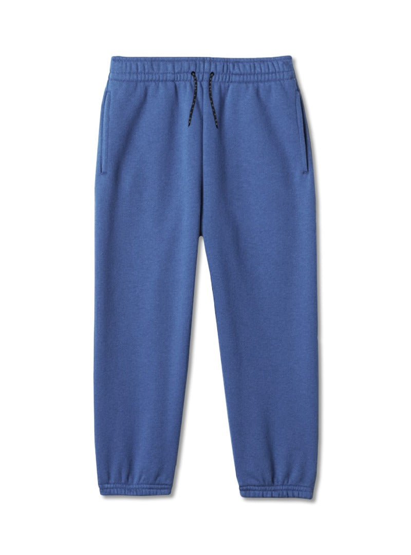 Fleece Trouser For Boys Cozy Fit with Elastic Waist for Everyday Wear Lite Blue