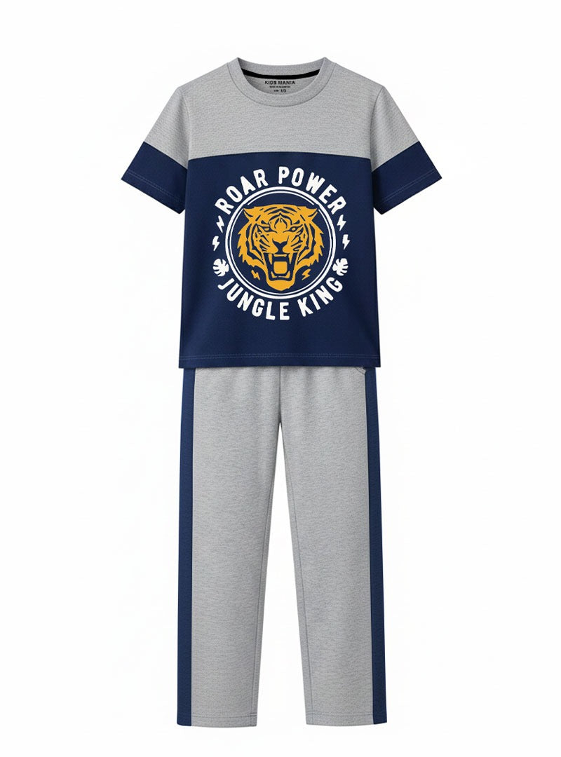 Boys Jungle King Graphic Tracksuit