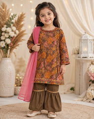 Girls Autumn Blossom Suit Set