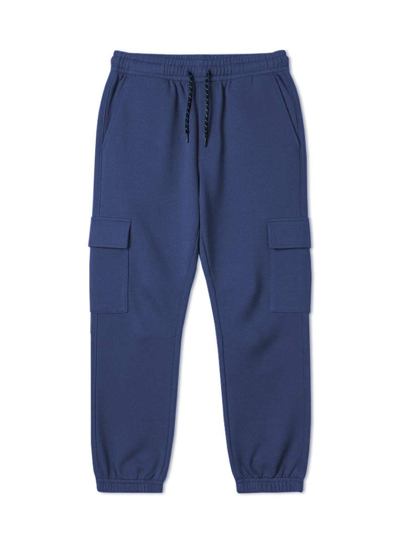 Boys Winter Cargo Trouser Blue Trail