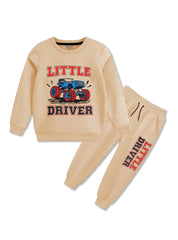 Little Driver Tracksuit For Boys