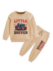 Little Driver Tracksuit For Boys