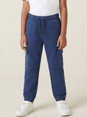 Boys Winter Cargo Trouser Blue Trail