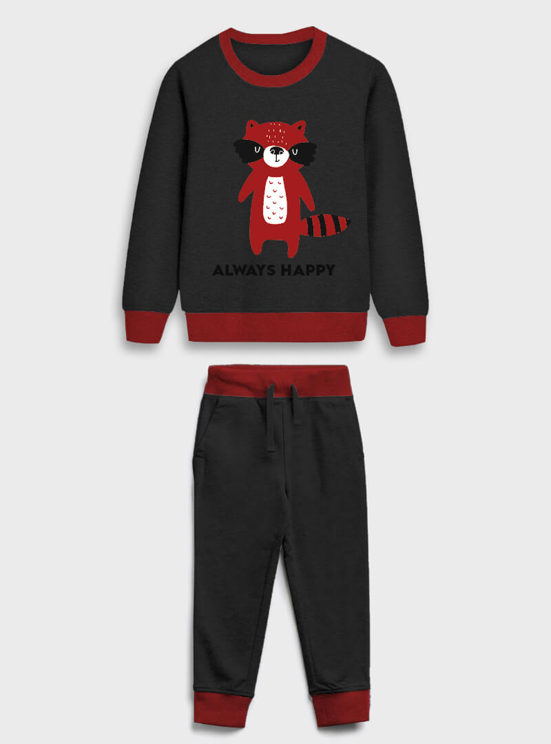 kids winter track suit