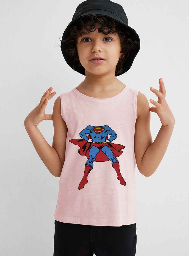 BOYS SLEEVE LESS T'SHIRT