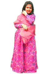 PINK LEHNGA WITH SHORT PINK SHIRT - Kidsmania.pk